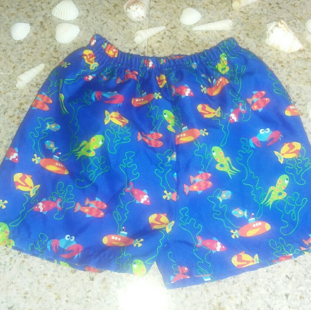 BLUE FISH SWIM TRUNKS Sz 9M